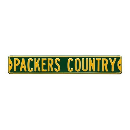 AUTHENTIC STREET SIGNS Authentic Street Signs 35034 Packers Country Street Sign 35034